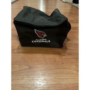 Arizona Cardinals Small Lunch Bag Cooler Tote Black